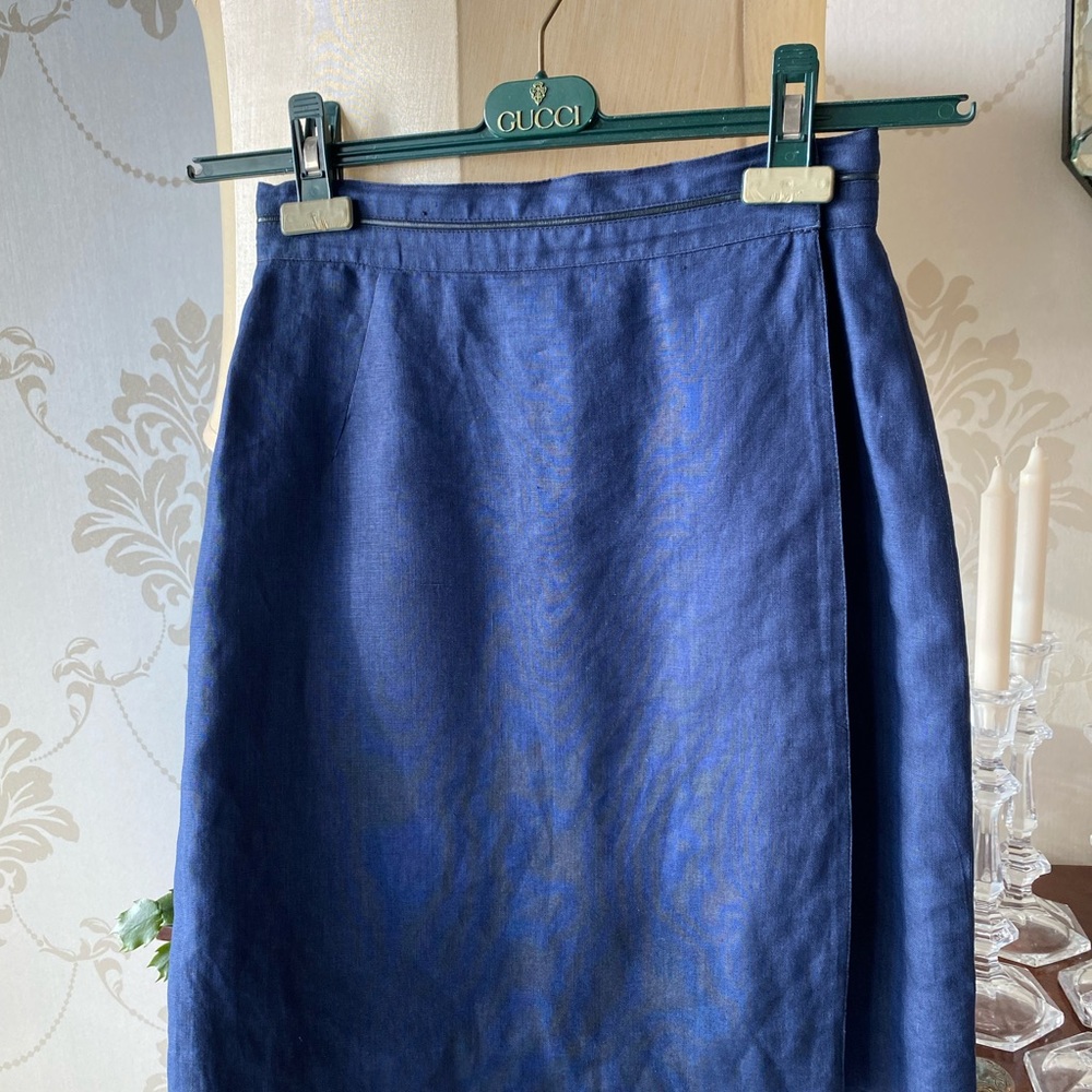 NAVY GUCCI WOMENS SKIRT - Picture 14 of 14
